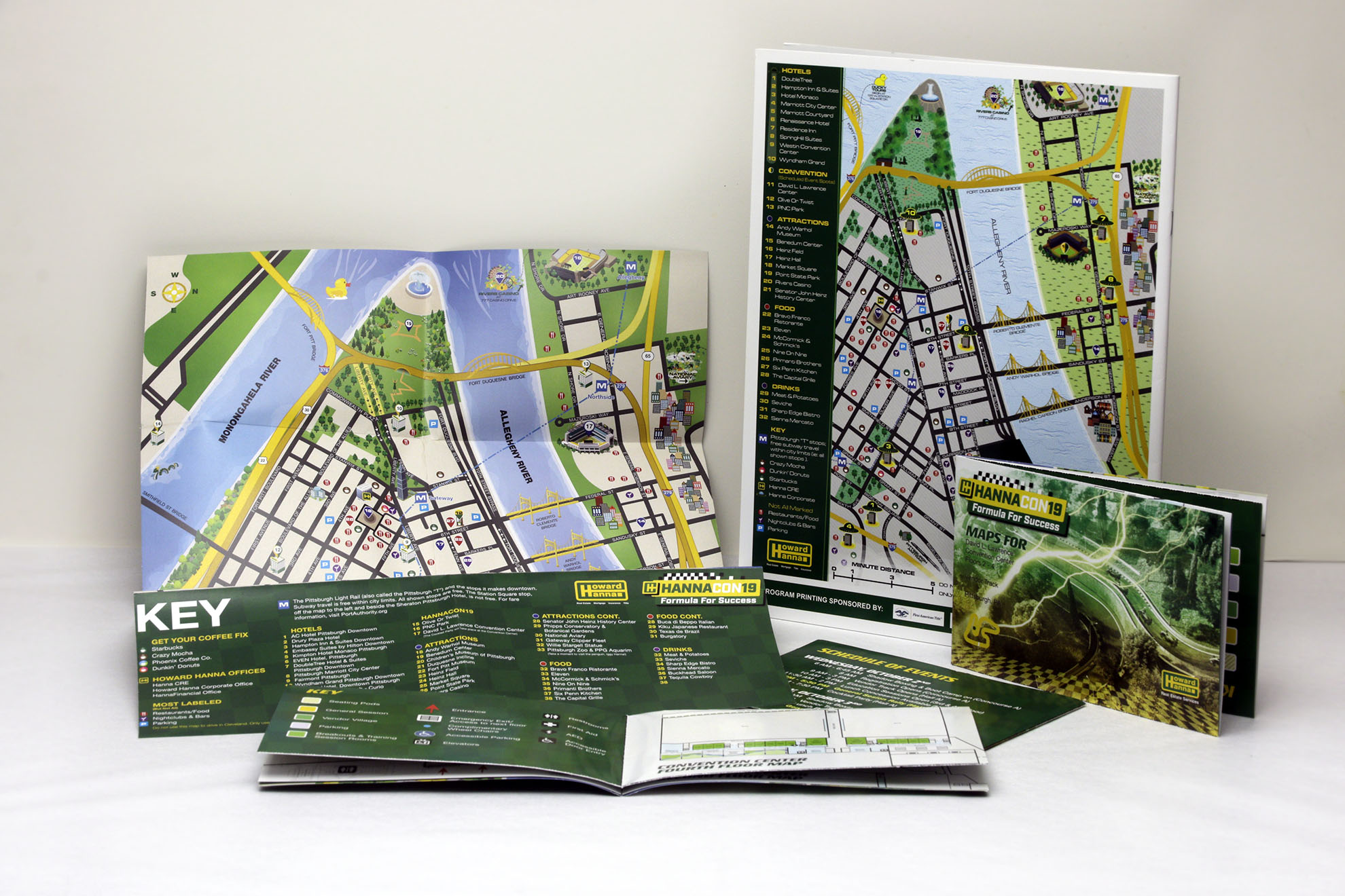 Convention Maps Display