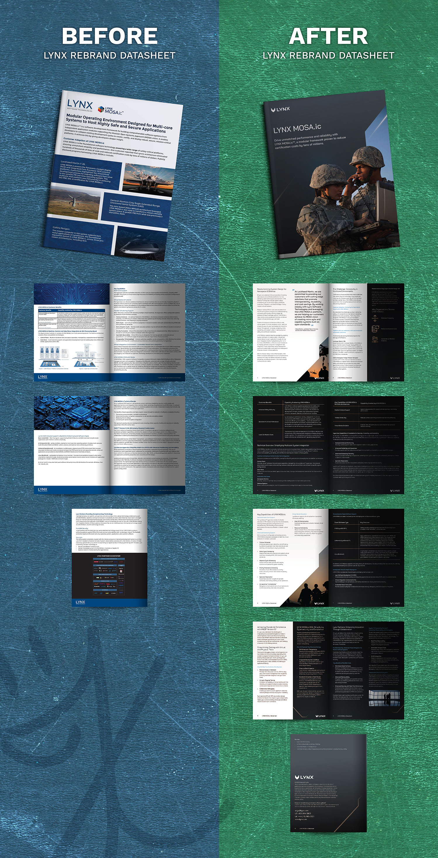 Before & After the Rebrand